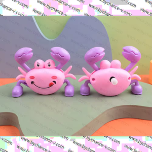 Giocattolo divertente popolare per i più piccoli che strisciano esercizio a carica di granchio meccanico per eventi di festa per bambini - Product Image 6