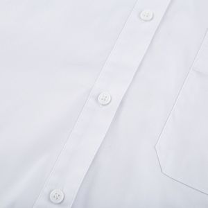 Classic Men's Cotton <b>Polyester</b> <b>Shirt</b> with Simple Design, Button-Up Front, and Long Sleeves for Smart Casual Style - Product Image 6