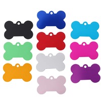 Collier en acier inoxydable pour animaux de compagnie, pendentif en aluminium, plaque vierge pour sublimation, découpe, impression, ange, anime