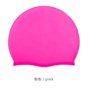OCORT CP-2 Unisex Adult <b>Silicone</b> <b>Waterproof</b> Swimming Cap Solid Color High Elasticity with Custom Logo Wholesale China - Product Image 6