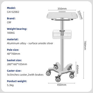 CRF医療血圧モニタートロリー看護師病棟ラウンドトロリー医療機器トロリーCA15Z002オリジナル工場 - Product Image 5