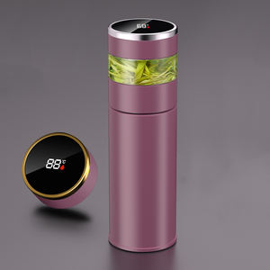 FX Factory White Faire une isolation de <span class=keywords><strong>théière</strong></span> Nouvelle bouteille en acier inoxydable thermos intelligente avec lecture numérique de la température - Product Image 2