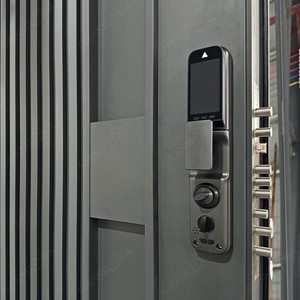 Portes pivotantes <span class=keywords><strong>d</strong></span>'entrée extérieure en <span class=keywords><strong>aluminium</strong></span> à grille affleurante personnalisées et économiques pour maisons - Product Image 4