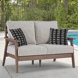 Ngoài trời HDPE bền sofa Patio ngoài trời ban công không thấm nước UV kháng khách sạn B & B muebles đồ gỗ ngoài trời - Product Image 2