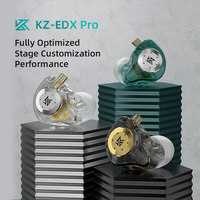 Auriculares Kz Pro Dynamic Hifi Dj Monitor, Auriculares Intrauditivos con Bajos de Alta Fidelidad, Auriculares Deportivos con Cable, Auriculares para Actuaciones en Escenario