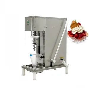 2023 CE Swirl Drill Ice Cream Machine Congelar Sobremesa Equipamento Congelado Iogurte Liquidificador De Sorvete De Frutas Real