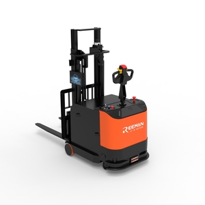 Chariot élévateur à fourche Reeman CBOT12F à navigation laser, moteur AC, batterie lithium-ion 48V 30Ah, capacité de charge 1200 kg, largeur d'allée 3 m - Product Image 6