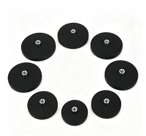 Supporto Magnetico Industriale in Gomma Anti-Impronta 22mm 31mm 43mm, Clip Multiuso per Organizzazione e Fissaggio - Product Image 4