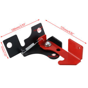 คาลิปเปอร์เบรก Polaris RZR รุ่น EDA014 BK RD สำหรับรุ่น 800 900 1000 Turbo อะไหล่เหล็กทดแทน - Product Image 2
