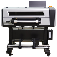 Eizoulyn Titanjet UV DTF Imprimante A2 Feuille Dtf Autocollant Rouleau à Rouleau Intégration Machine à plastifier automatique Foilprinter
