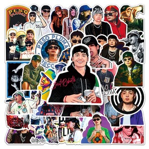สติกเกอร์ลายกราฟฟิตี้นักร้องชาวเม็กซิกัน <span class=keywords><strong>50</strong></span> ชิ้น ขายส่งจากโรงงาน สำหรับตกแต่งสเก็ตบอร์ด กระเป๋าเดินทาง และโทรศัพท์มือถือ - Product Image 5