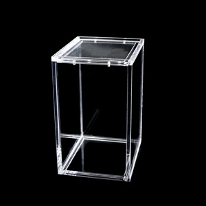 99% chống UV <span class=keywords><strong>Pop</strong></span> lá chắn cứng bảo vệ ngăn xếp 4 inch hình hiển thị hộp rõ ràng Acrylic <span class=keywords><strong>Pop</strong></span> Armor Trường hợp với nắp từ - Product Image 2