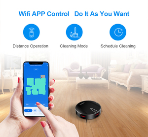 Liectroux V3s Pro Gyroscope Robot Vacuum Cleaner with Big Battery 4400mah Work Tuya Home Application V3s Pro Liectroux V3s Pro - Product Image 3
