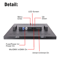 10x10 COB LED Matrix Blinder Light RGBW Stage Background Audience Blinder avec DMX512 Control pour Dj Disco Club Party