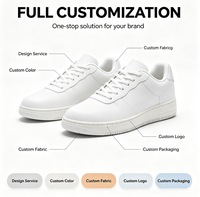 Zapatillas Deportivas Casuales Personalizadas con Tejido de Malla y Cuero para Uso Diario