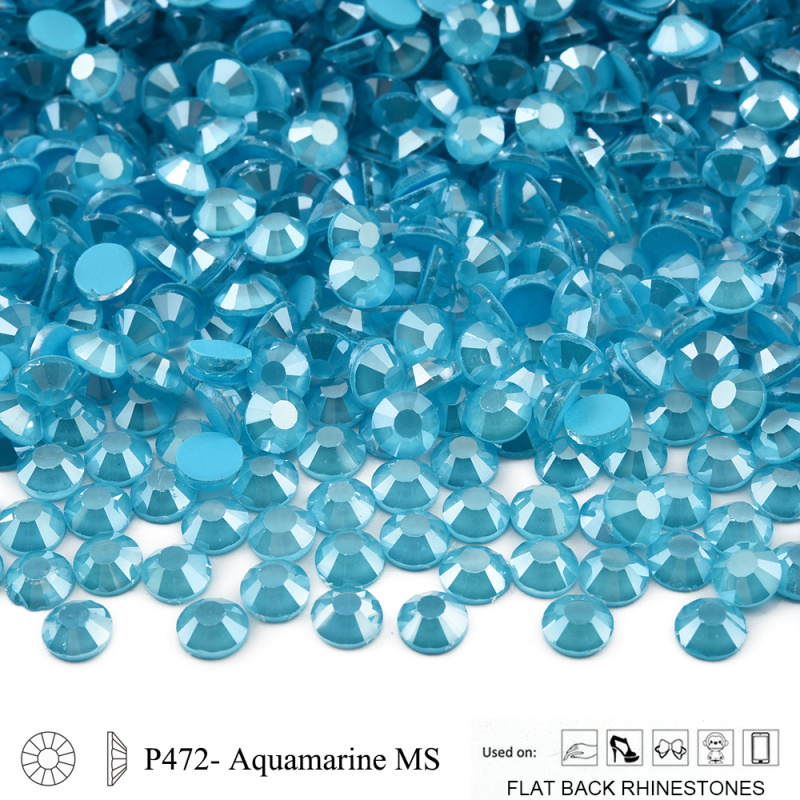 P472 Aquamarine Mocha Satin