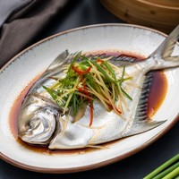 Pomfret argenté entier IQF surgelé de qualité supérieure 100-200g 200-300g Origine Chine Poisson de mer surgelé de haute qualité pour la restauration en gros