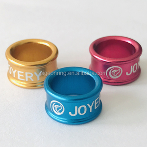 Alta calidad doble rollo <span class=keywords><strong>de</strong></span> borde <span class=keywords><strong>de</strong></span> aluminio anillos <span class=keywords><strong>de</strong></span> <span class=keywords><strong>palomas</strong></span> pájaro bandas elásticas para aves <span class=keywords><strong>de</strong></span> corral bandas <span class=keywords><strong>de</strong></span> pierna anillos <span class=keywords><strong>de</strong></span> pollo todos los tamaños todos los colores - Product Image 1