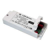 Fuente de Alimentación LED de Voltaje Constante de 60W con Certificación CE, Voltaje de Salida Conmutable 12/24Vac, Transformador LED 12V 24V