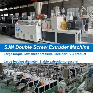 Ligne de production de conduites en PVC à économie d'énergie, machine de fabrication de gaines de câbles, extrudeuses de plastique - Product Image 2