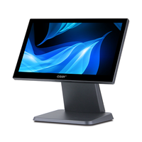 GSAN Fabricant Usine Écran tactile capacitif 15.6 pouces Pos Moniteur haute luminosité Moniteur LCD plat complet POS