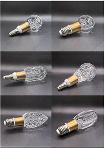 E17 pha lê <span class=keywords><strong>LED</strong></span> bóng đèn ánh sáng ra90 E14 E12 E11 3.5W E27 E26 450lm C35 c35t 3000K/4000K/6500K Đèn sàn nhấp nháy miễn phí - Product Image 2