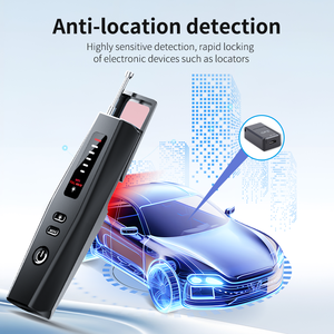 Dispositivo de seguridad profesional Material ABS portátil Micrófono inalámbrico Audio Bug Buscador GPS Detector de cámara oculta antiespía - Product Image 4