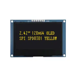 7.0-inch Lcd small OLED 2.4 inch 128x64 LCD display Yellow/Blue oled display oled monitor 7 Tft Screen Display/7 Tft Screen