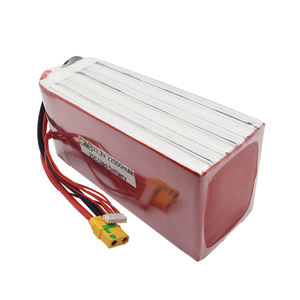 حار بيع 22AH ارتفاع معدل C بطارية ليثيوم بوليمر 6S 22.2V 22000mAh 25C 45C ليثيوم بطارية ليثيوم بوليمر بطاريات قابلة للشحن ل RC نموذج - Product Image 5