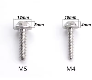Tap Self-Tapping dari Paduan <span class=keywords><strong>Titanium</strong></span> M5X15/20/25/30/35 untuk Modifikasi Bodi Sepeda Motor - Product Image 5