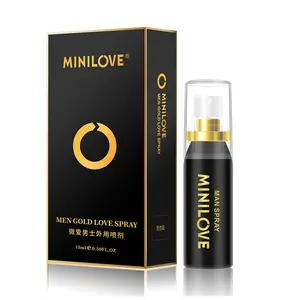 All'ingrosso della fabbrica naturale che dura tempo aumentando la forza personale Spray per gli uomini uso esterno MINILOVE Pro-Long Love Spray