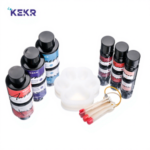 Kit de modification des gencives simulées avec <span class=keywords><strong>pâte</strong></span> de glaçage de teinture photopolymérisable <span class=keywords><strong>dentaire</strong></span> KEKR avec PMMA acrylique pour la teinture des couronnes temporaires - Product Image 1