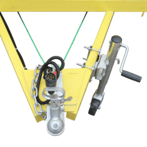Remolque Ganadero de Doble Eje de Alta Resistencia con Jaula de Seguridad Completa y Rampa de Carga Plegable, para Transporte de Animales de Granja y Equipos - Product Image 4