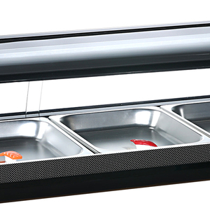 1.8 mètres grand comptoir affichage Sushi vitrine refroidisseur réfrigéré Sushi affichage réfrigérateur pour supermarché et Restaurant ETL - Product Image 4