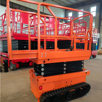 Plateforme élévatrice à ciseaux hydraulique stationnaire 5m, table élévatrice électrique robuste pour plateforme de travail de manutention de marchandises en entrepôt et quai de chargement