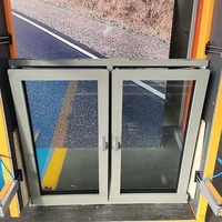 Ventanas de Aluminio con Rotura de Puente Térmico MINGLEI, Ventana Abatible de Aluminio con Certificación NFRC