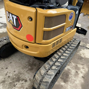 Mini-excavatrices d'occasion Caterpillar Cat301.7, faible utilisation, avec chenilles en caoutchouc, excavatrice d'occasion de 1,7 tonne à vendre en gros - Product Image 4
