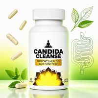 Capsules à Effet Rapide 60 Unités pour la Santé Intestinale, Soutien du Côlon, Fonction Végétale, Bien-être Corporel Adulte, Détox Intestinale, Nettoyage Candida