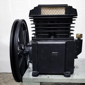 หัวอัดอากาศแบบลูกสูบ2070ลูกสูบแบบลูกสูบปั๊มเปลือยสายพาน2สูบ BHII40A ลูกสูบหัวคอมเพรสเซอร์เหล็กหล่อ8บาร์ - Product Image 3