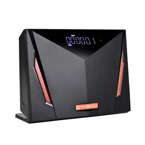 GTMEDIA V8 UHD TV penerima satelit DVB-S2X/S2/T2/C Set kotak atas Tuner kabel terestrial dekoder Kombo PVR Eropa/Global