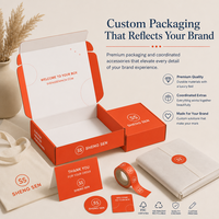 Boîte d'expédition personnalisée en carton ondulé pour e-commerce, livraison mensuelle, déballage, emballage durable pour produits de beauté