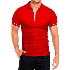 Polo homme personnalisé, manches courtes, coupe ajustée, col classique, couleur unie, respirant, pour le <span class=keywords><strong>golf</strong></span>, décontracté, streetwear urbain - Product Image 6