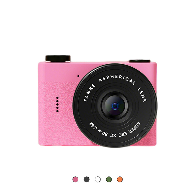 Digital Camera Mini CCD Dual Front and Rear Cameras Photo 20-megapixel Digital Camera for Students