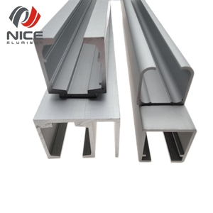 Accesorios <span class=keywords><strong>para</strong></span> Rieles <span class=keywords><strong>de</strong></span> Puertas Correderas, Rodillo <span class=keywords><strong>para</strong></span> <span class=keywords><strong>Puerta</strong></span> <span class=keywords><strong>de</strong></span> Armario, Aleación <span class=keywords><strong>de</strong></span> Aluminio 6063, Color Personalizado, Diseño Moderno, Riel Guía Colgante Duradero - Product Image 3