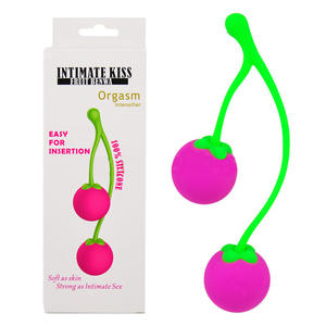 Impermeabile Del Silicone di Ciliegio Palline di <span class=keywords><strong>Kegel</strong></span> Intelligente Della <span class=keywords><strong>Vagina</strong></span> di Serraggio Esercitazione di <span class=keywords><strong>Kegel</strong></span> Sfera di Amore - Product Image 1