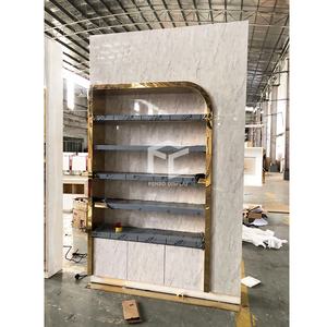 Decorazione moderna negozio di profumi mobili Custom negozi di profumi decorativi vetrina vetrina di profumi da parete - Product Image 5