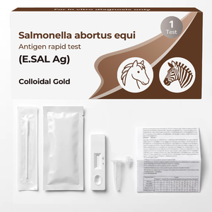 Kit per Test Rapido dell'Antigene Salmonella Abortus Equi, Screening in 15 Minuti per la Prevenzione degli Aborti nelle Cavie, Grado Professionale per Allevamenti - Product Image 2