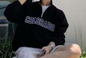 Vente en gros de sweats à capuche pour hommes de haute qualité lettre impression sport col montant sweats à capuche demi-fermeture éclair taille <span class=keywords><strong>EUR</strong></span> surdimensionnée - Product Image 2