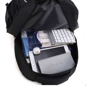 Fashion Stylish Polyester <b>Waterproof</b> Laptop <b>School</b> <b>Backpack</b> with Geometric Pattern and Zipper Closure Large Capacity - Product Image 6