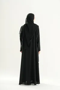 Best Selling Product Perfect Traditional Luxury Muslim Women Casual Abaya Wholesale - Product Image 5
